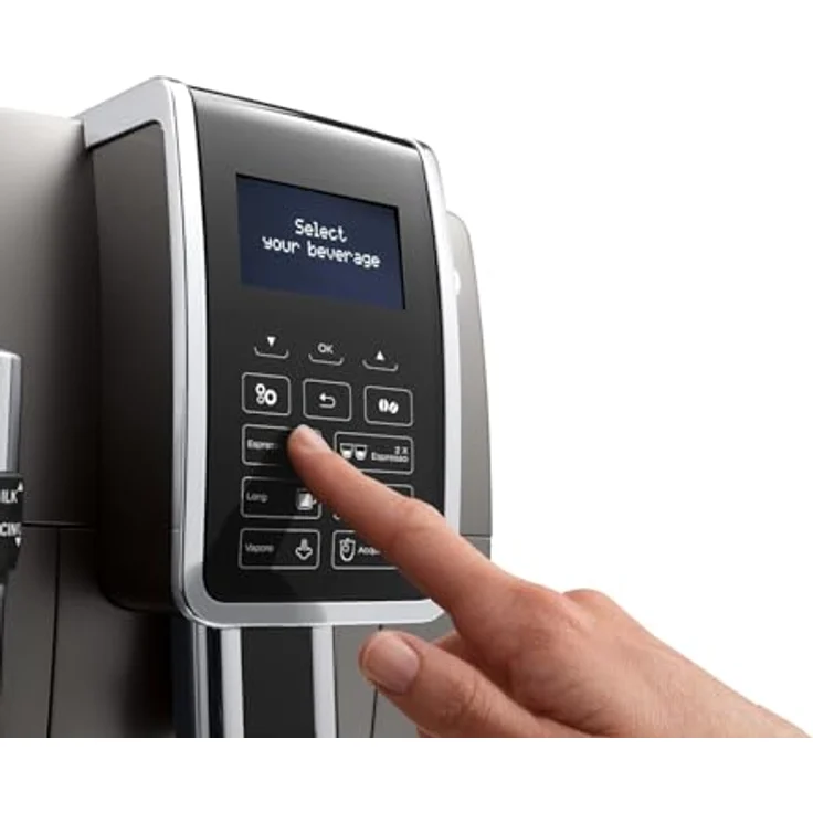 De'Longhi ECAM359.37.TB Dynamische Kaffeevollautomat, 1450 W, Kunststoff, Titan-Schwarz – Bild 4
