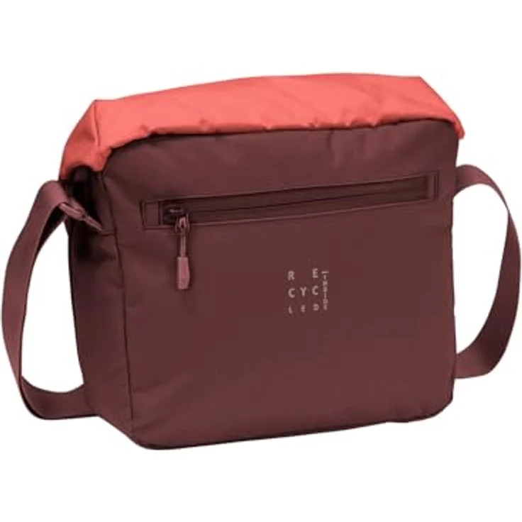 Vaude Rom III Umhängetasche S, 24 cm, rot, 100% Polyester, dunkles Kirschrot – Bild 2