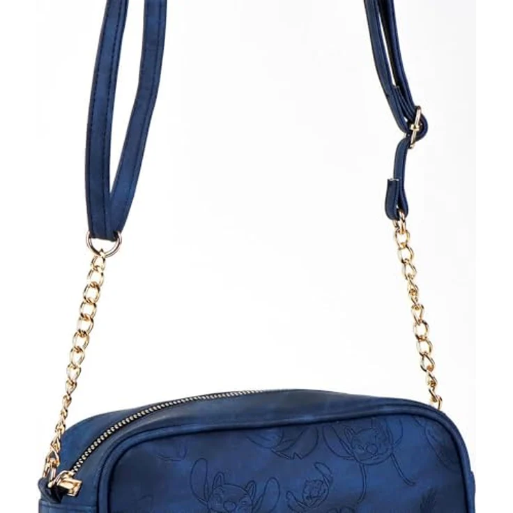 Cerda Disney Stitch Umhängetasche, Kunstleder Taschen für Damen, 23 × 16 × 8 cm, leicht und stilvoll – Bild 5
