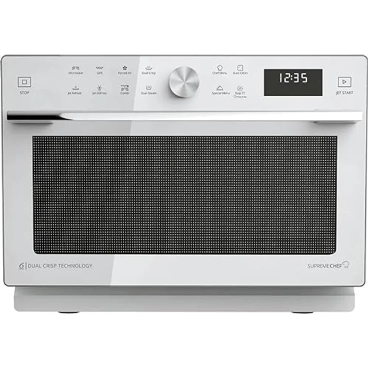 Whirlpool Supreme Chef MWSC 933 SW, Kombinierte Mikrowelle 33L mit Grill und Heißluft, Weiß – Bild 2