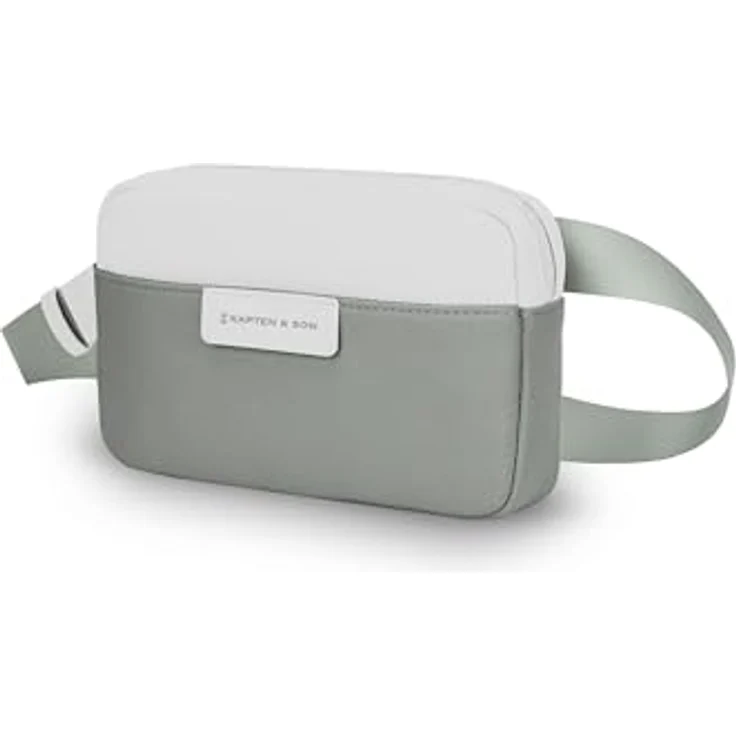 Kapten & Son Bergen Gürteltasche, 22 cm x 5 cm x 13 cm, aus 100% Polyester, muted sage – Bild 1