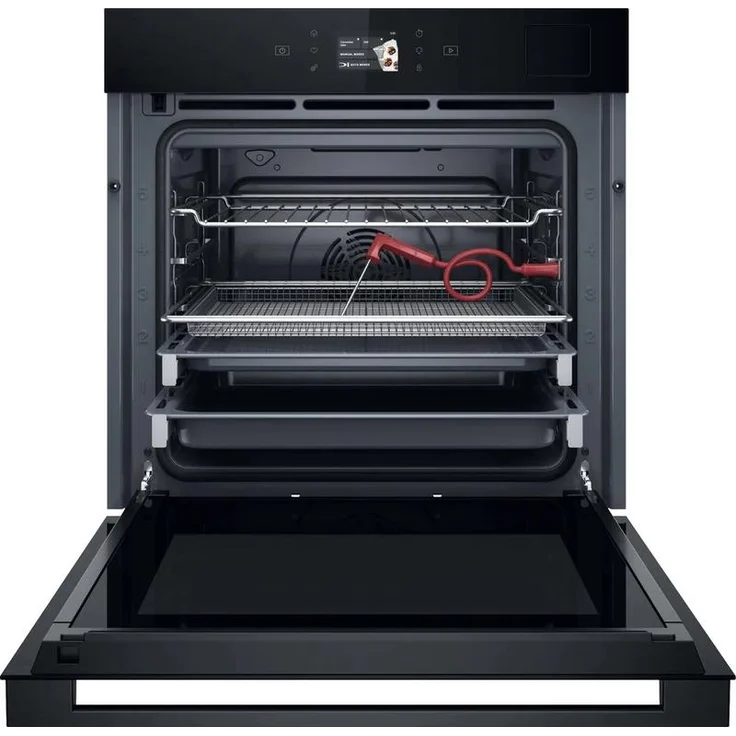 Bauknecht BBI9A8FPT2SK Einbau-Backofen, Schwarz, Pyroluxe, AirFry Thermometer, 24 Monate Garantie