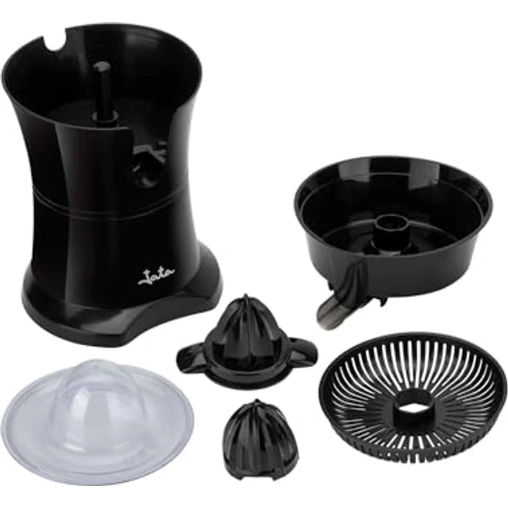 Jata JEEX1549 Elektrische Orangenpresse, 60 W, bidirektional, doppelter Kegel, Edelstahl-Ausgießer, zerlegbar, auslaufsicher, kontinuierliche Entnahme – Bild 4