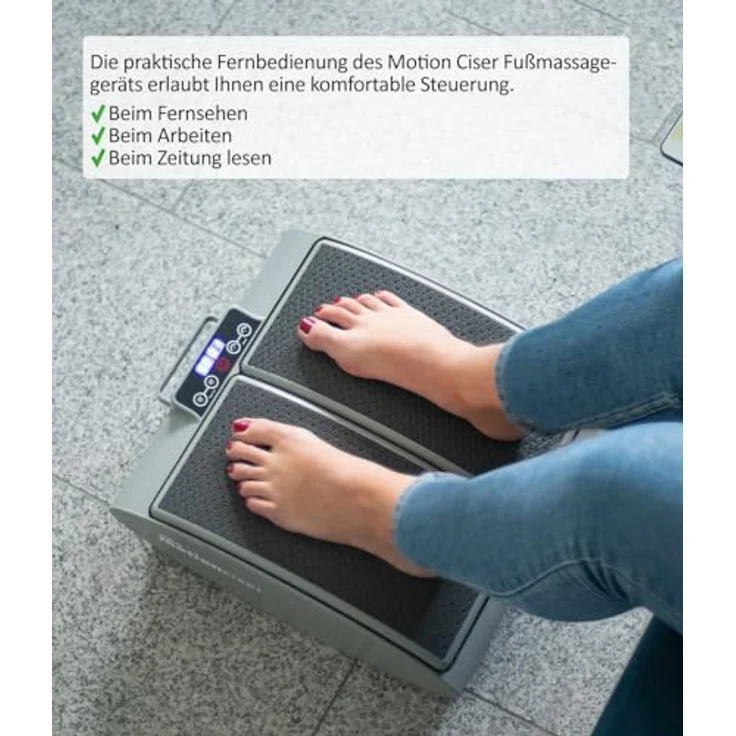 Genius Dr. Ho Motion Ciser Fußmassagegerät Set 3teilig – Bild 2