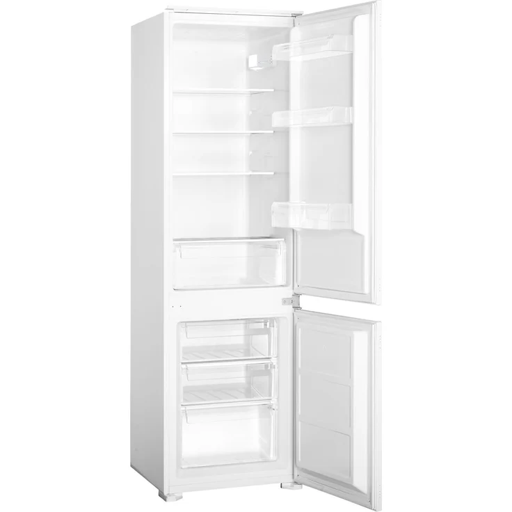 Guzzanti GZ 8825, Integrierter Einbaukühlschrank mit 249 l Nutzinhalt, Energieeffizienzklasse E, 39 dB, LED-Beleuchtung