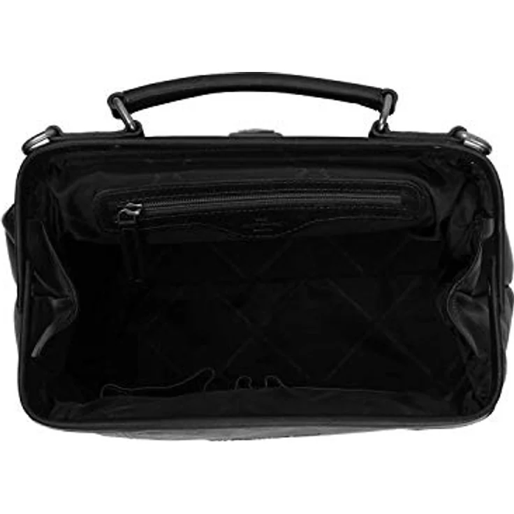 The Chesterfield Brand Shaun Handtasche aus Wax Pull-up-Leder, Vintage-Look, schwarz, 33 x 18 x 21 cm – Bild 3