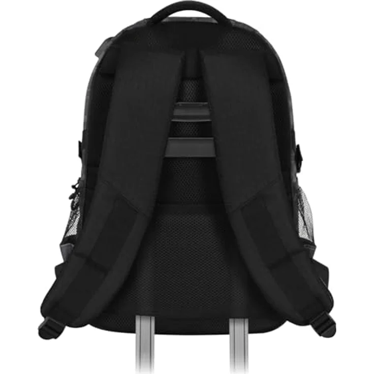 Karactermania Freizeitrucksack Wednesday, großer Tagesrucksack mit USB-Anschluss, 3 Hauptfächer, wasserabweisend – Bild 3