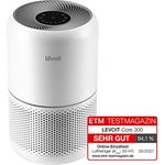 LEVOIT Core 300 Luftreiniger H13 HEPA Luftfilter für Allergiker, Air Purifier gegen 99,97% von Schimmel Staub Gerüche, 4 Ersatzfilter zur Auswahl, CADR 187m³/h für 40㎡ Raucherzimmer, Timer leiser Schlafmodus