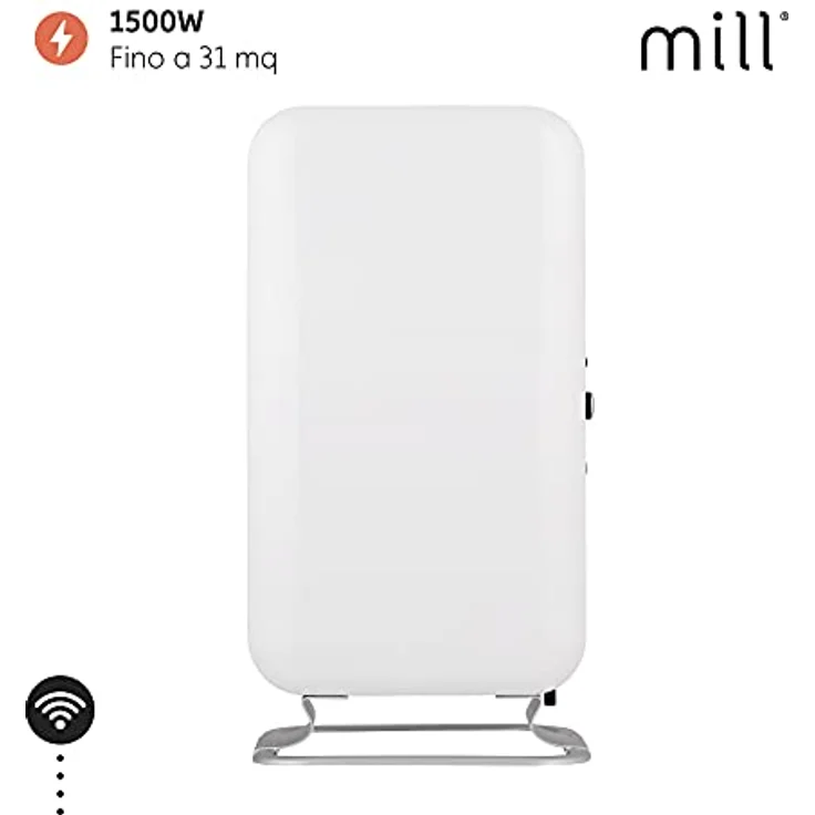 Der Ölradiator Mill Gentle Air 1500 W WiFi wärmt Räume bis zu 31 m². Mit WLAN und 3 Leistungsstufen. – Bild 3