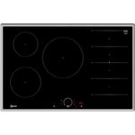 NEFF T68SHV4L0 Induktionskochfeld N70, autarkes Glaskeramik-Kochfeld 80 cm breit, Twist Touch, Flex Induction, Home Connect, Smart Hood Automatic, aufliegend, Schwarz