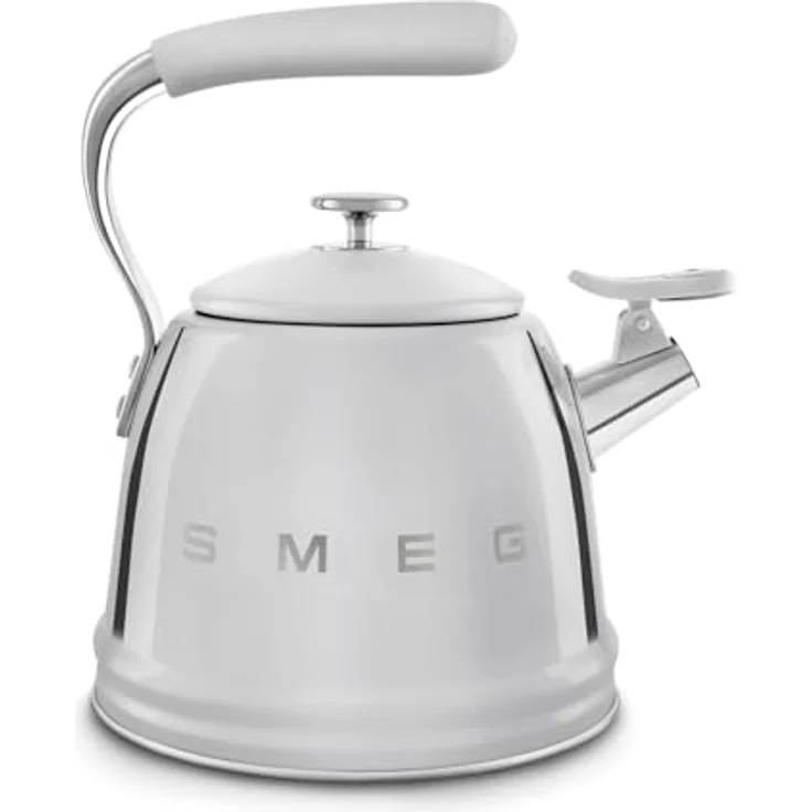 Smeg Wasserkocher WKF01SS Edelstahl 2,3 Liter mit 50er-Jahre-Design, für alle Herdarten geeignet – Bild 3
