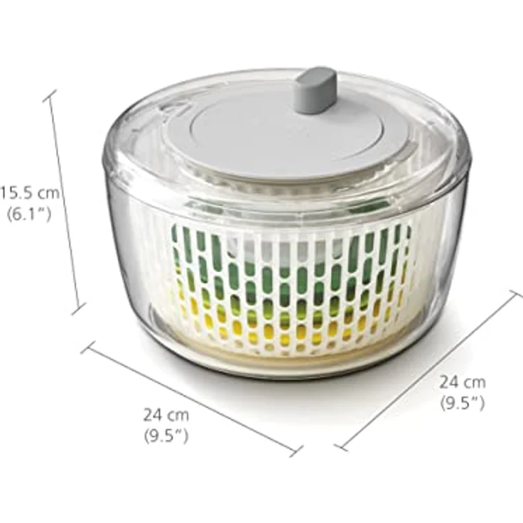 JOSEPH JOSEPH Salatzubereitungs Set MULTI PREP 4 in 1 Salatschleuder Hobel Reibe – Bild 6