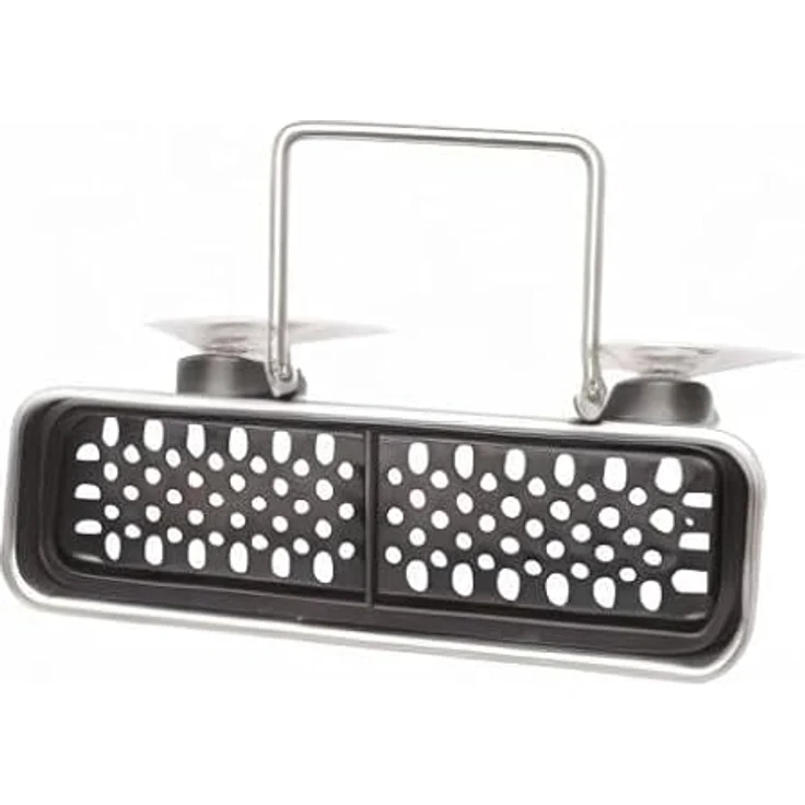 simplehuman schmaler Waschbecken Caddy, gebürsteter Stahl, 5 Jahre  – Bild 6