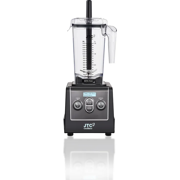 Saro Hochleistungsmixer TM 900 S, 1200 Watt mit 10 Geschwindigkeitsstufen, 2L BPA-freiem Mixbehälter, schwarz