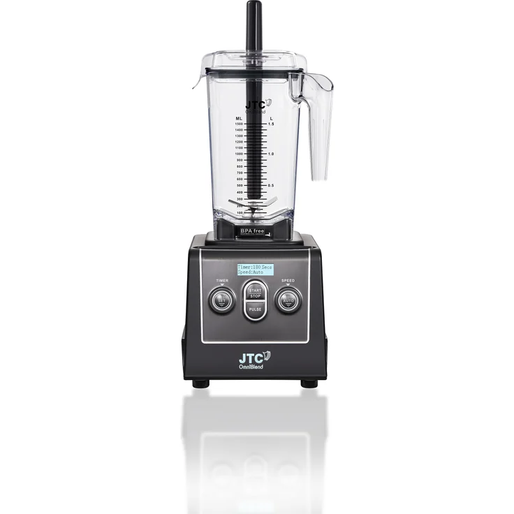 Saro Hochleistungsmixer TM 900 S, 1200 Watt mit 10 Geschwindigkeitsstufen, 2L BPA-freiem Mixbehälter, schwarz