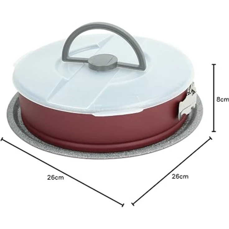 Tognana Porzellan-Kuchenform zum Öffnen von Take Away Sweet Cherry 26 cm – Bild 6