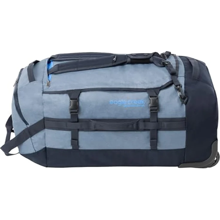 Eagle Creek Cargo Hauler Wheeled Duffel 110L - Version des Klassikers aus recyceltem Polyester I 110 L Volumen I Abrieb- & Wasserbeständig | 38 x 77 x 34 cm | 110 L | Glacier Blue (450) – Bild 3