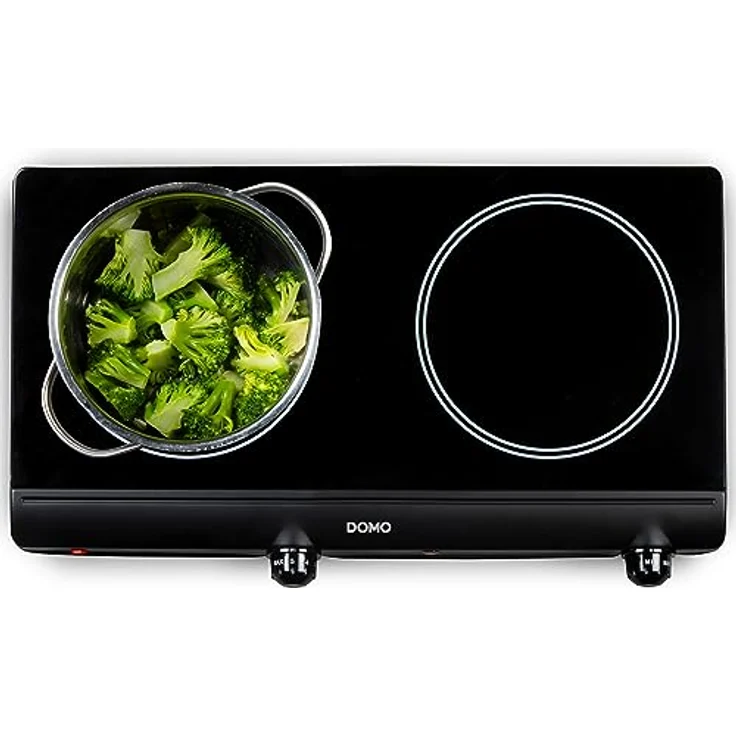 DOMO DO339KP Doppelkochplatte keramisch Öko – Bild 4