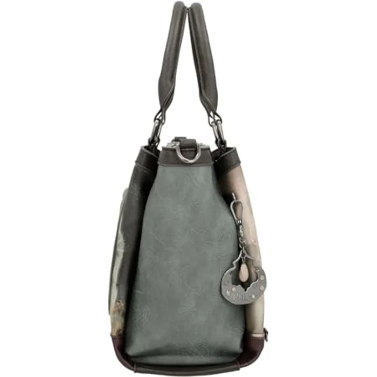 Anekke Real Shopper Tasche 38 cm, mehrfarbig, 100% Polyurethan, 38 x 14 x 25 cm – Bild 3