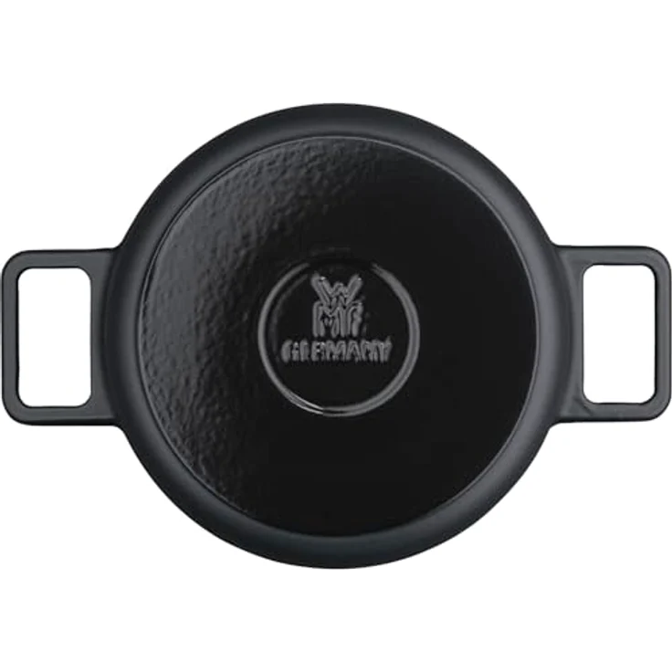 WMF Bräter Flavour, Ø 22 cm, Gusseisen, 4,3 Liter, schwarz, mit Deckel und Kondensationsnoppen – Bild 7