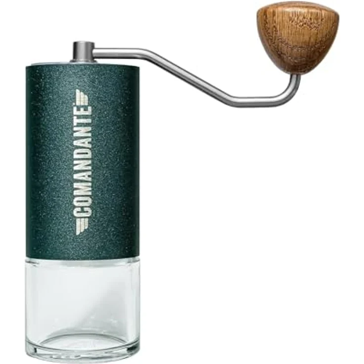 Comandante Kaffeemühle C40 MK4 Nitro Blade Racing Green, Handmühle mit Edelstahl-Kegelmahlwerk – Bild 2