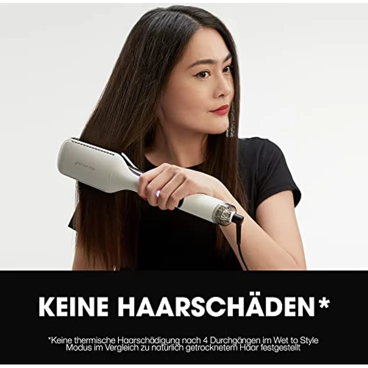 ghd duet hair style | 2-in-1 Glätteisen + Haartrockner, Hot Air Styler für die Verwandlung von nassem zu gestyltem Haar - white – Bild 4