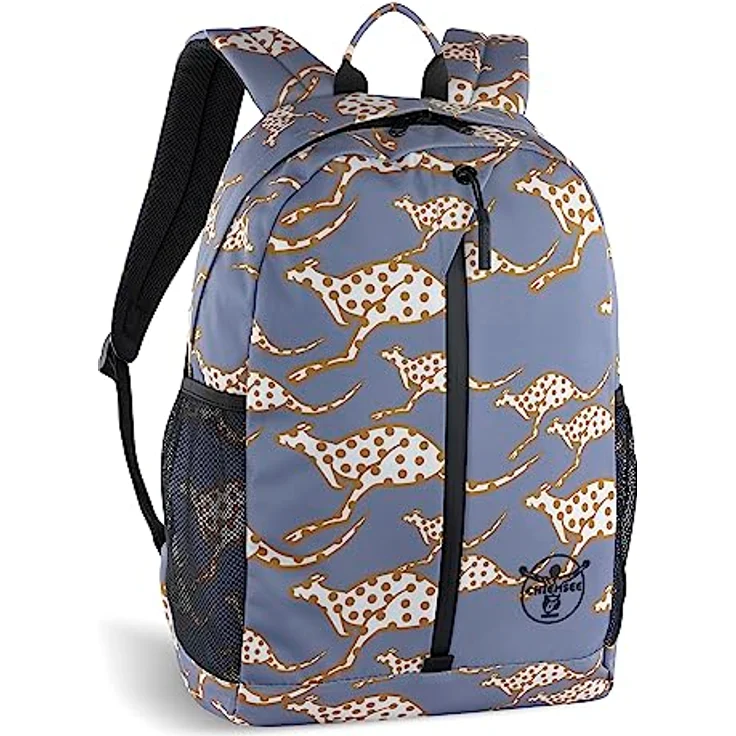 Chiemsee Jump'n'Fly, Schultertasche mit wasserabweisendem Material, 1 Hauptfach, 1 Laptopfach bis 13 Zoll, violett – Bild 2