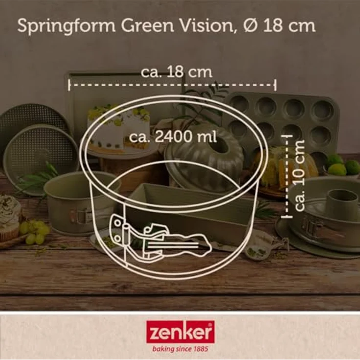 ZENKER Springform Green vision, Durchmesser 28 cm – Bild 6