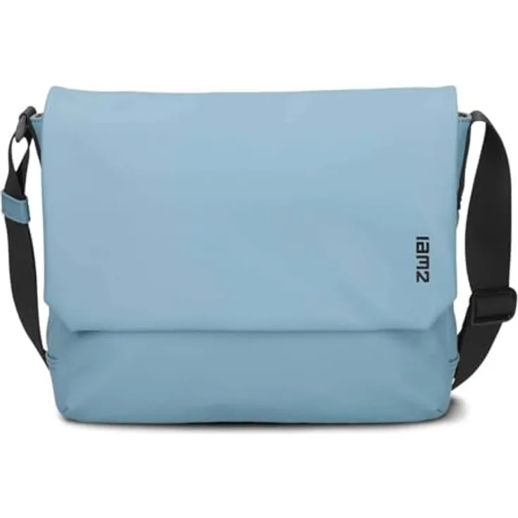 ZWEI Cargo CA130, Umhängetasche aus robustem Kunstleder, sportliches Design, 33 x 12 x 26 cm, violett