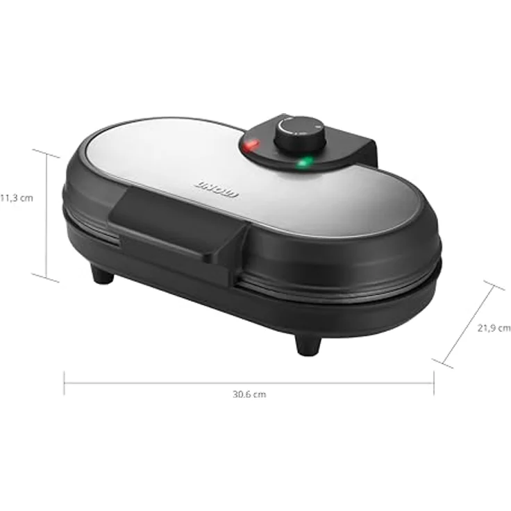 Unold 48165 Pancake-Maker, Ø 13,5 cm, Antihaftbeschichtet, 1000 Watt – Bild 4