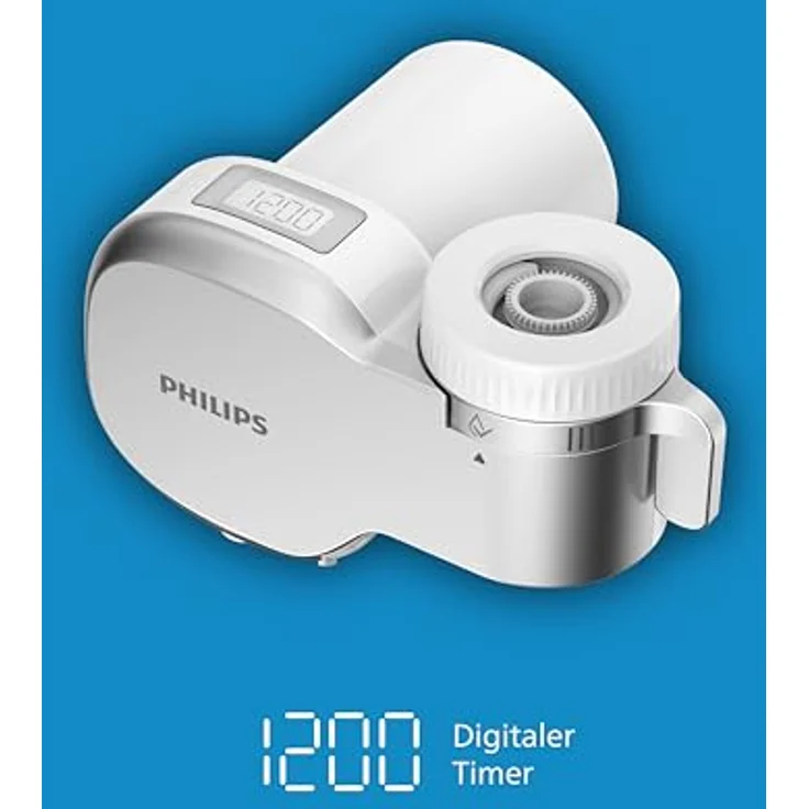 PHILIPS Wasserhahnfilter Wasserfilter AWP3705P3/10 Leitungswasser Filter, Weiss – Bild 4