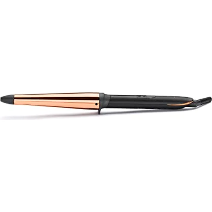 BaByliss Salon Brilliance Conical Wand, Professioneller Lockenstab mit hochwertiger Titan-Beschichtung, 19-32 mm konisches Frisiereisen, 6 digitale Heizstufen von 160°C bis 210°C, C458E – Bild 2