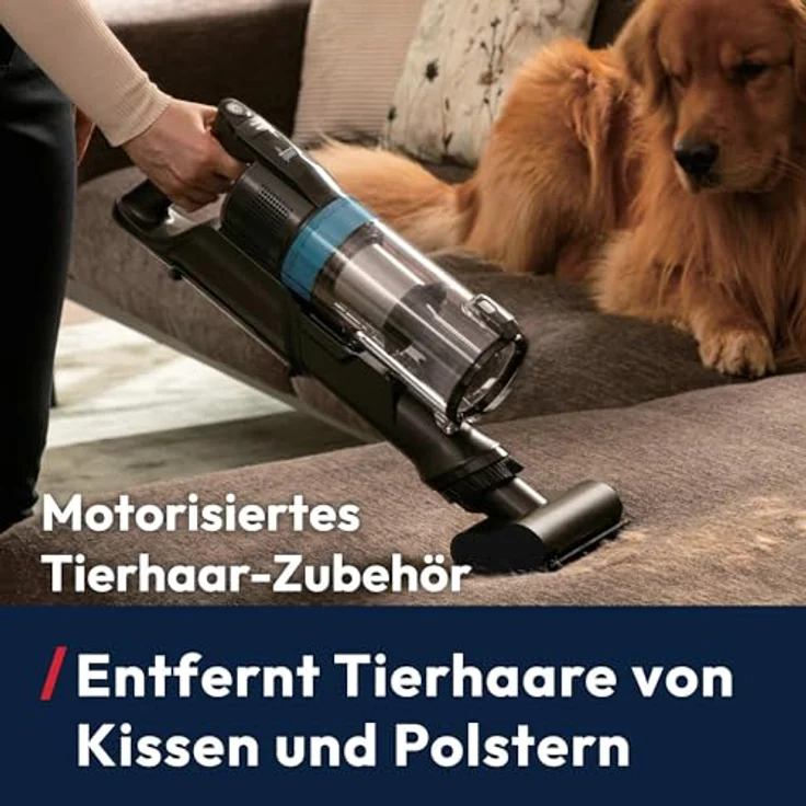 Hoover HF1 Plus Akku-Staubsauger, kabellos mit flexiblem Knickrohr, Mini-Turbodüse für Tierhaare, HEPA-Filter, 45 Min. Laufzeit, LED-Licht – Bild 5
