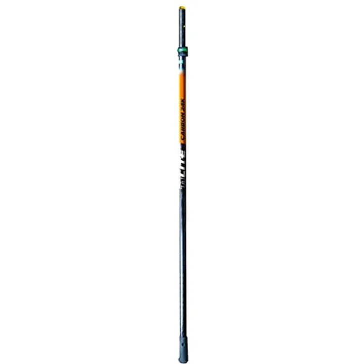 Unger CF33G nLite Karbon 24K Teleskopische Erweiterungsstange, Orange/Schwarz, 2 Elemente, 3,20m Länge
