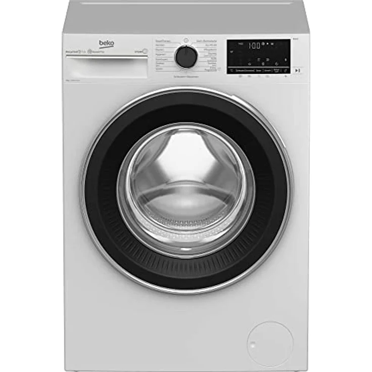 Beko B5WFU58415W, Frontlader-Waschmaschine, A, Fassungsvermögen 8 kg, Standgerät, Breite 60 cm – Bild 1