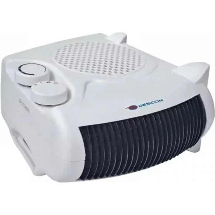 Dedra DA-T201, Heizlüfter mit vertikaler und horizontaler Luftstromrichtung, 2000W, 3 Luftstrommodi, Thermostat, Überhitzungsschutz – Bild 1