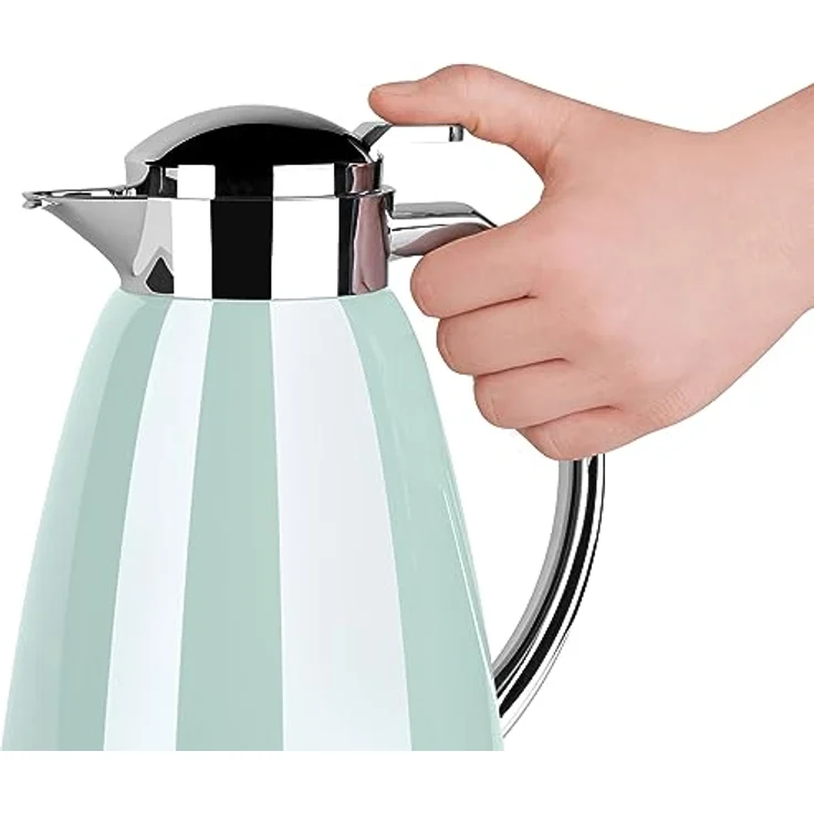 Emsa F4130300 Campo Isolierkanne, 1 Liter, Pastel-Mint – Bild 4