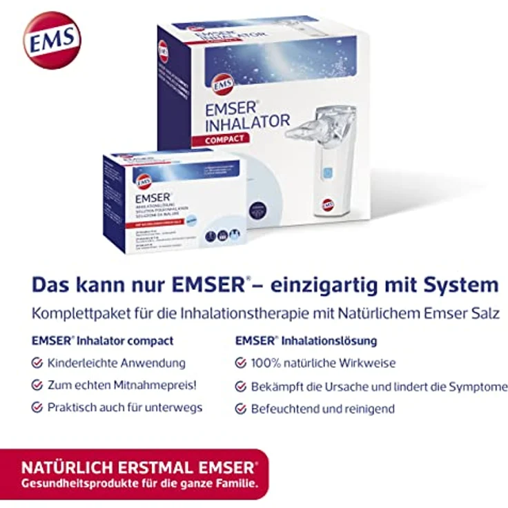 Emser Inhalator Inhalationslösung, 60 Stück, isotone Lösung des natürlichen Emser Salzes – Bild 2