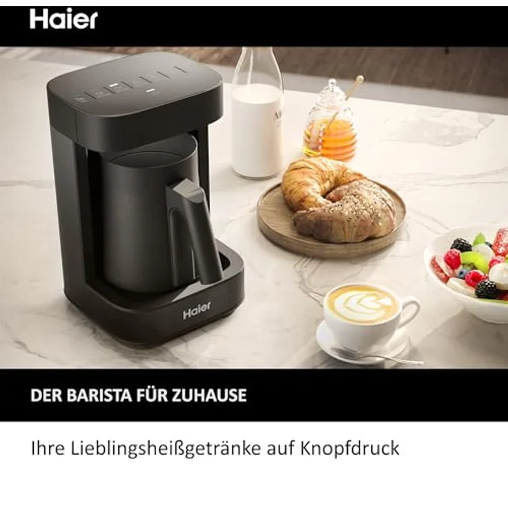 Haier I-Master Multi-Getränke Zubereiter mit Teemaschine & Milchschäumer, viele Programme [Serie 5 - HMB5A] – Bild 2
