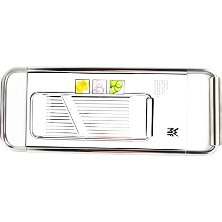 WMF Gurkenhobel, spülmaschinengeeignet, 21 x 12 cm, Cromargan Edelstahl – Bild 2