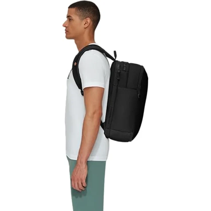 Mammut Seon Transporter 25, Rucksack mit Rolltop-Verschluss und Laptop-Sleeve, schwarz, 25 L – Bild 3