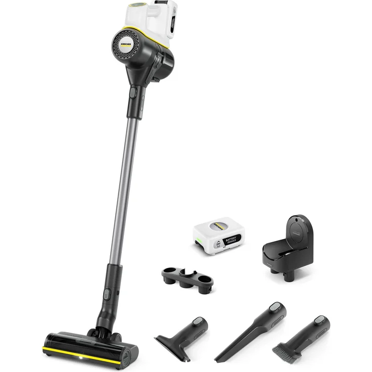 Kärcher Akku-Staubsauger VCS 5-28 Infinity Boost, mit Auto-Sense-Technologie und HEPA-Filter, inkl. zweitem Akku für 120 Minuten Laufzeit