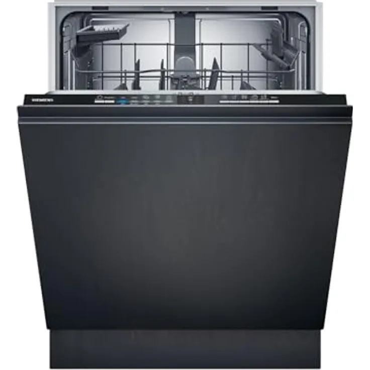 Siemens SN61HX00TE, iQ100, Vollintegrierter Geschirrspüler, 60 cm, 13 Maßgedecke, Energieeffizienzklasse C, 46 dB(A), Home Connect-fähig