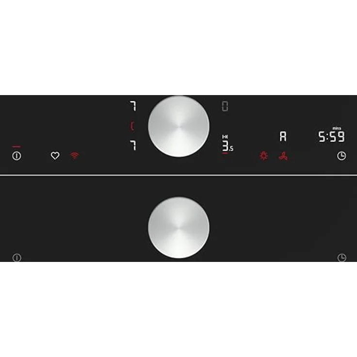 Neff, T58STS1L0, Autarkes Induktionskochfeld mit Twist Pad Steuerung, N90, Breite 80 cm, Schwarz, mit Rahmen aufliegend – Bild 2