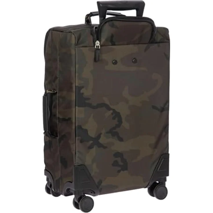 Brics Replay Camouflage Kabinentrolley 4 Rollen, 55 cm, Grün, 41 l mit arretierbarem Griff und praktischen Außentaschen – Bild 5