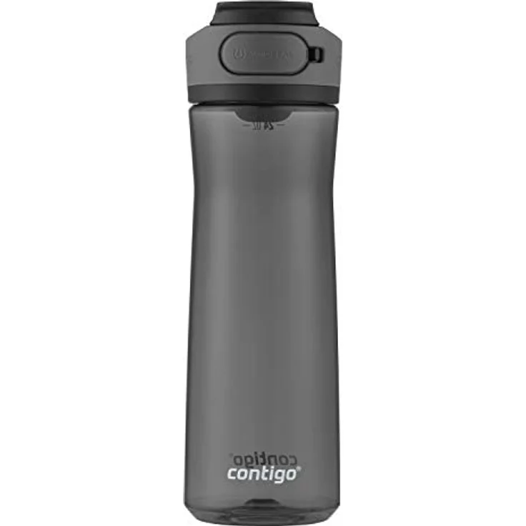 Contigo Autoseal Wasserflasche, 680 ml, 100 % auslaufsicher mit automatischer Versiegelung, Lakritz – Bild 5