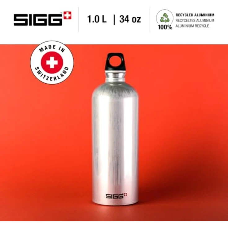 Sigg Trinkflasche Traveller, Silver, 1.0 l – Bild 3