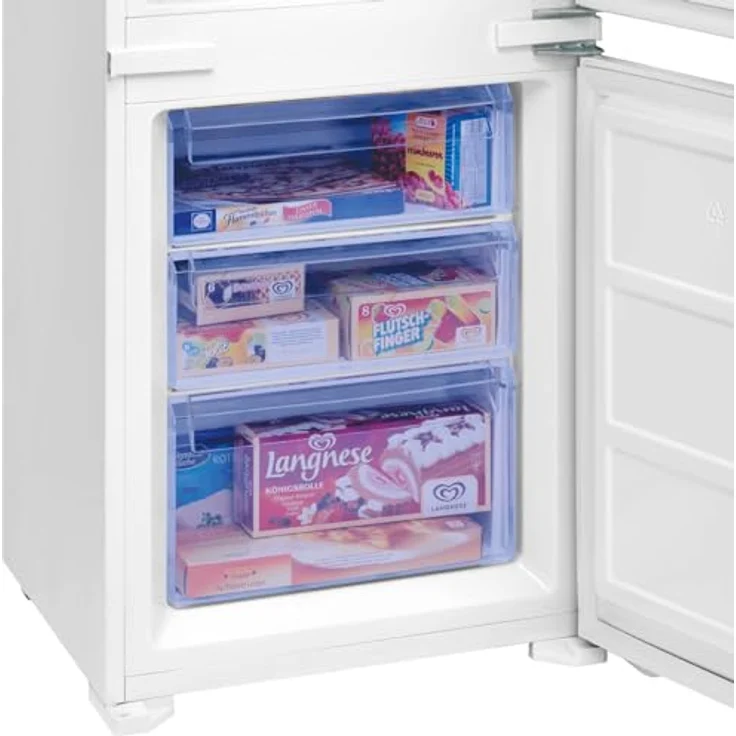 Oranier Einbau Kühl-Gefrier-Kombination 178 cm - Einbau-Kühlschrank mit 3 Frost-Schubladen - 249 Liter Volumen - Schlepptür Anschlag wechselbar EKG178 – Bild 2