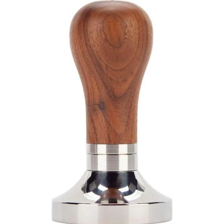 Eureka Mignon, verstelbare Tamper Ã¸ 58 mm aus Walnuss, Zubehör für Kaffeemaschinen