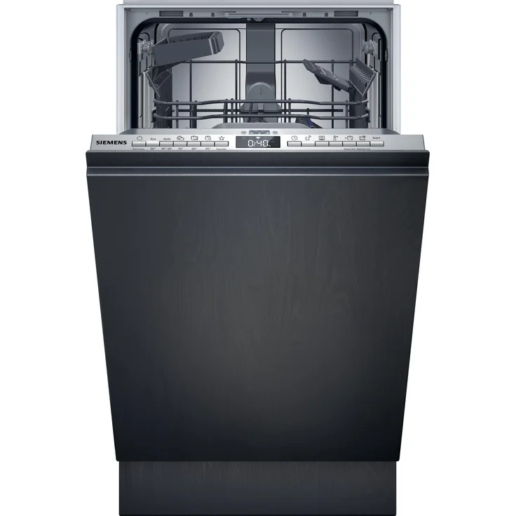 Siemens SR93EX25LE, vollintegrierter 45cm Geschirrspüler, 10 Maßgedecke, Energieeffizienzklasse B, Home Connect-fähig, 44 dB – Bild 1